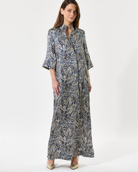Helga Silk Dress Delamere