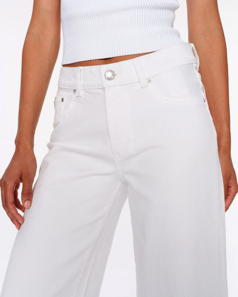 Hepburn Wide Leg White
