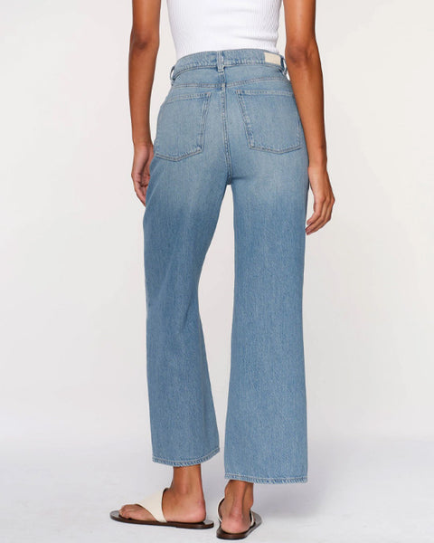 Hepburn Wide Leg Ankle River Bank
