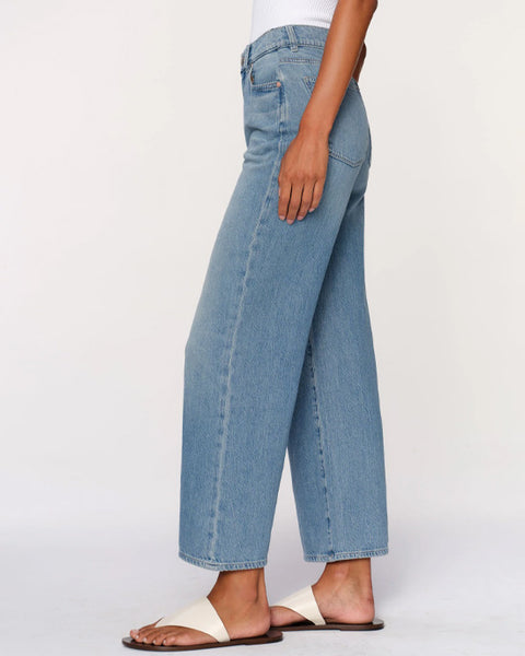 Hepburn Wide Leg Ankle River Bank