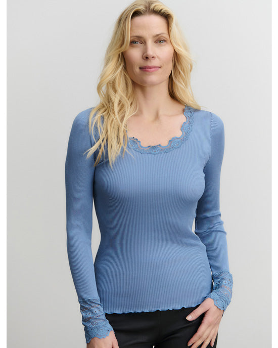 Silk Top Long Sleeve Infinity