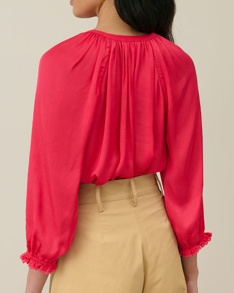 Alienor Shirt Raspberry