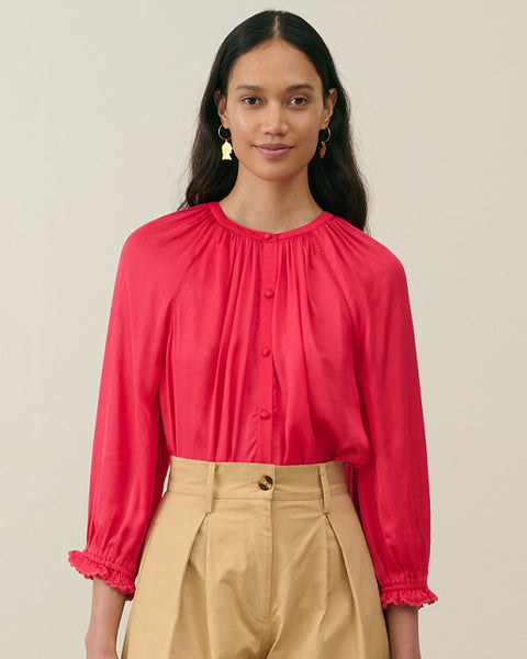 Alienor Shirt Raspberry