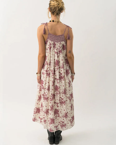 Ango Maxi Dress Flower Print