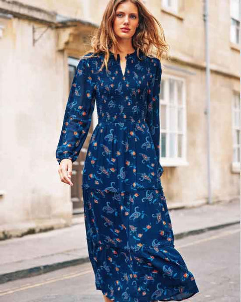 Arabelle Dress Budding Paisley