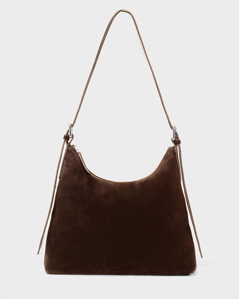 Bari Suede Bag Coffee