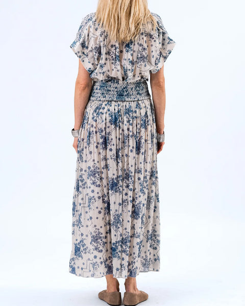 Myra Maxi Skirt Dark Blue