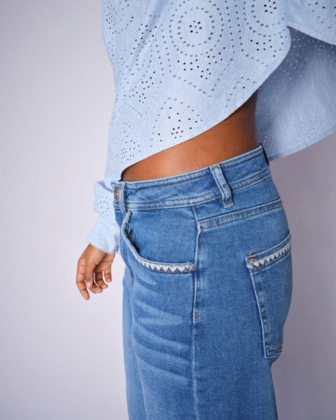 Dara Shane Jeans Mid Blue