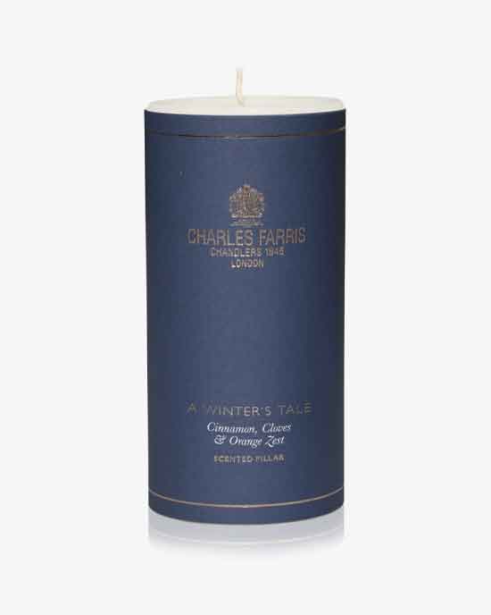 Scented Pillar Candle Winter's Tale