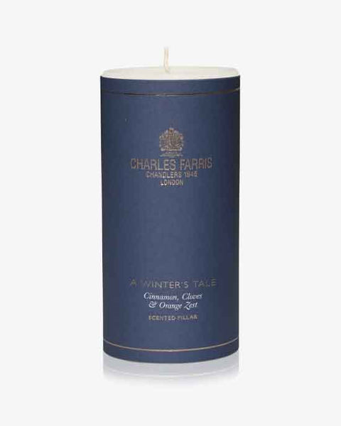 Scented Pillar Candle Winter's Tale