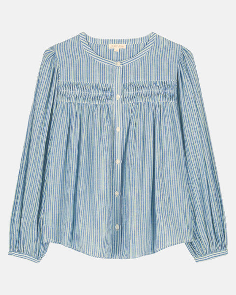 Jally Shirt Blue Parasol Stripes