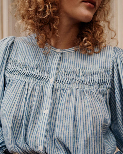 Jally Shirt Blue Parasol Stripes