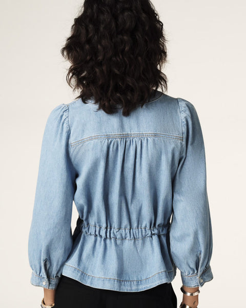 Lavina Denim Top