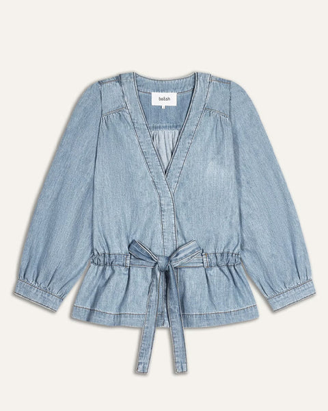 Lavina Denim Top