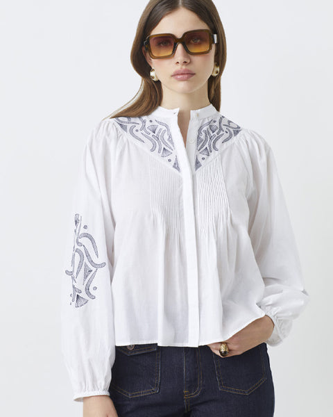 Livio Blouse White