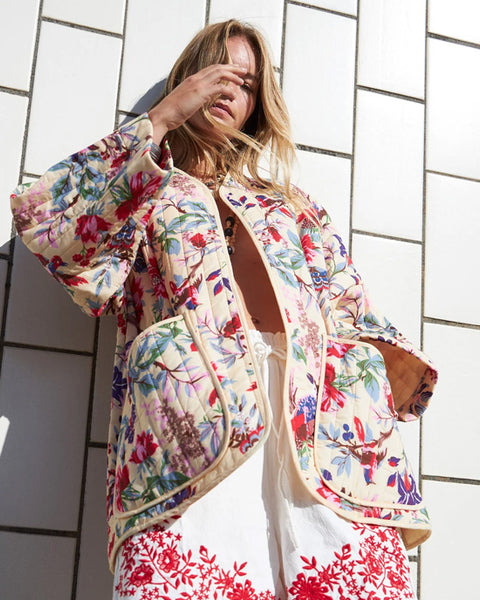 Lulu Jacket Flower Print