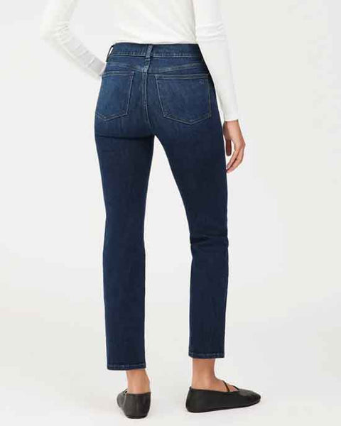 Mara Straight Mid Rise Ankle India Ink