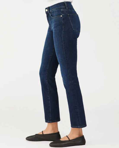 Mara Straight Mid Rise Ankle India Ink