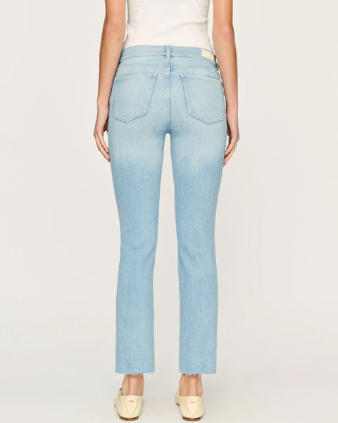 Mara Straight Mid Rise Ankle Fountain