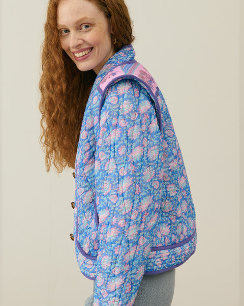 Nelina Jacket Blue Capri Cove