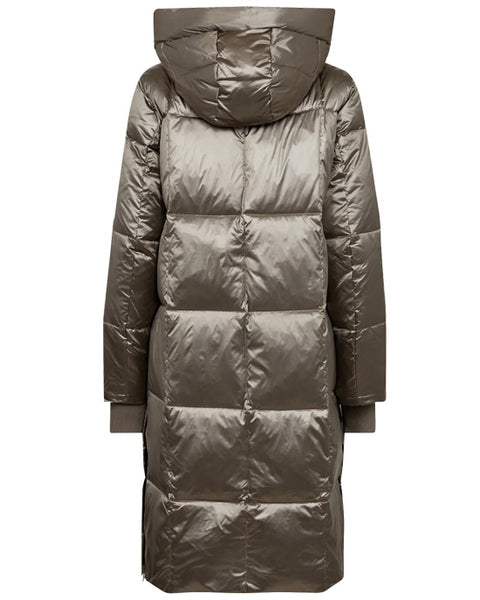 Nova Metallic Down Jacket Brindle