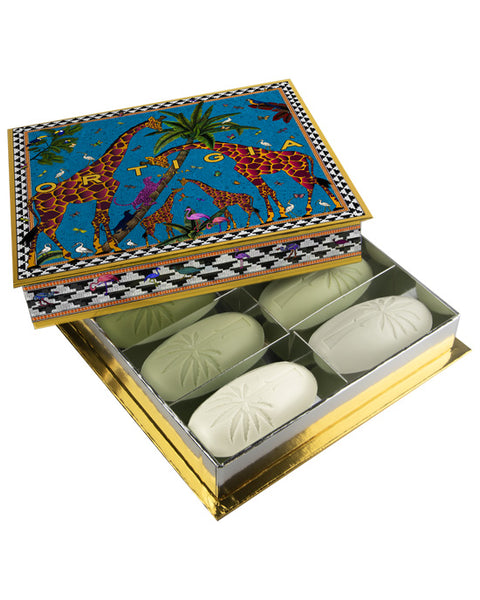 Giraffe Giftset Soap assorted 8x40g