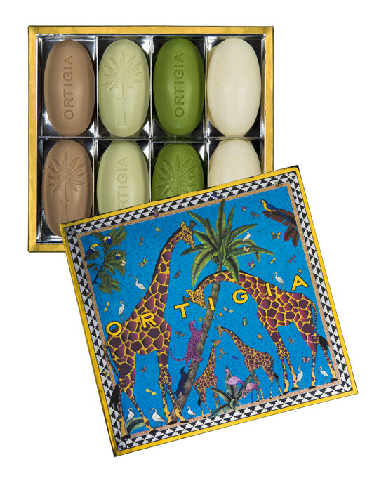Giraffe Giftset Soap assorted 8x40g