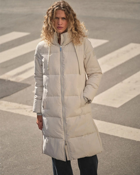 Ollie Terma Long Coat Glacier Gray