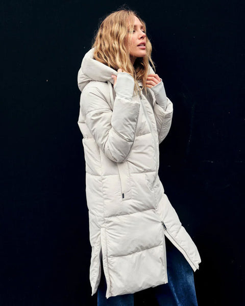 Ollie Terma Long Coat Glacier Gray