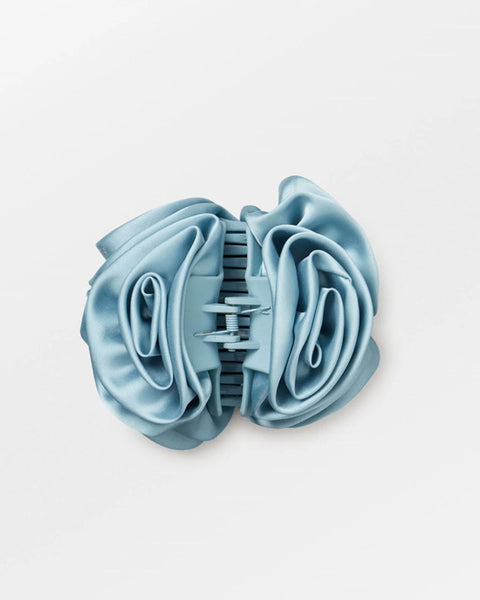 Rosia Flower Hair Claw Clear Blue Sky