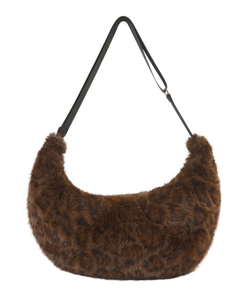 Sasha Slouch Bag Choc Leo