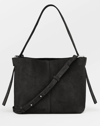 Suede Fraya Small Bag Black