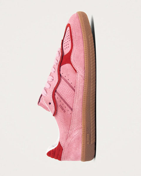 Rife Sea Pink Leather Sneakers