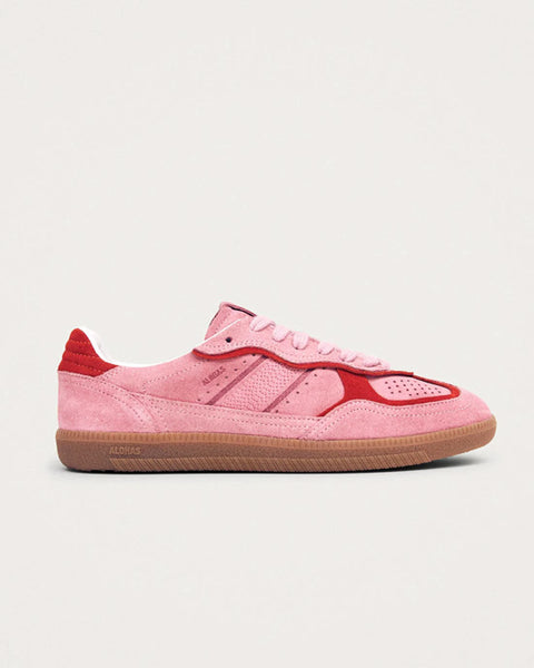 Rife Sea Pink Leather Sneakers