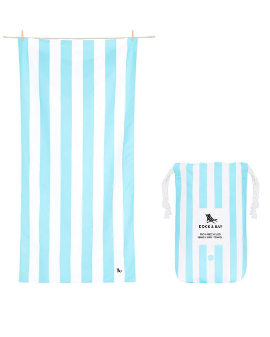 Dock & Bay Towel - Tulum Blue