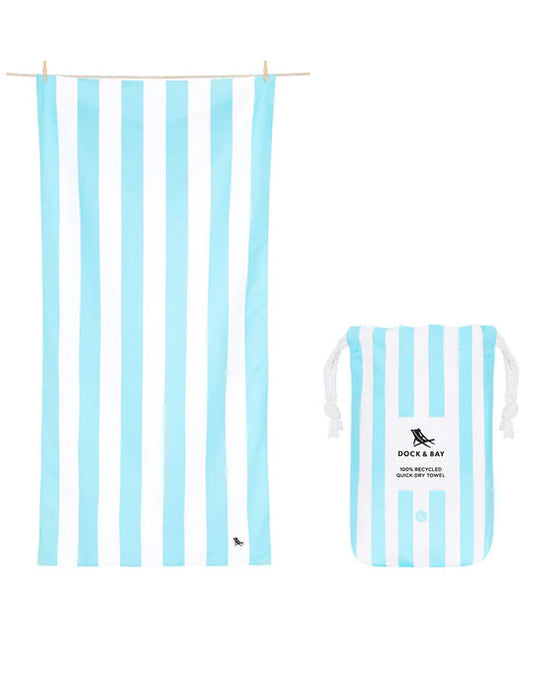 Dock & Bay Towel - Tulum Blue