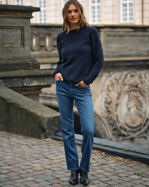 Ashley Deluxe Jeans Mid Blue