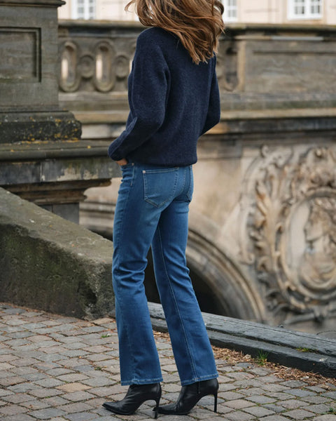 Ashley Deluxe Jeans Mid Blue