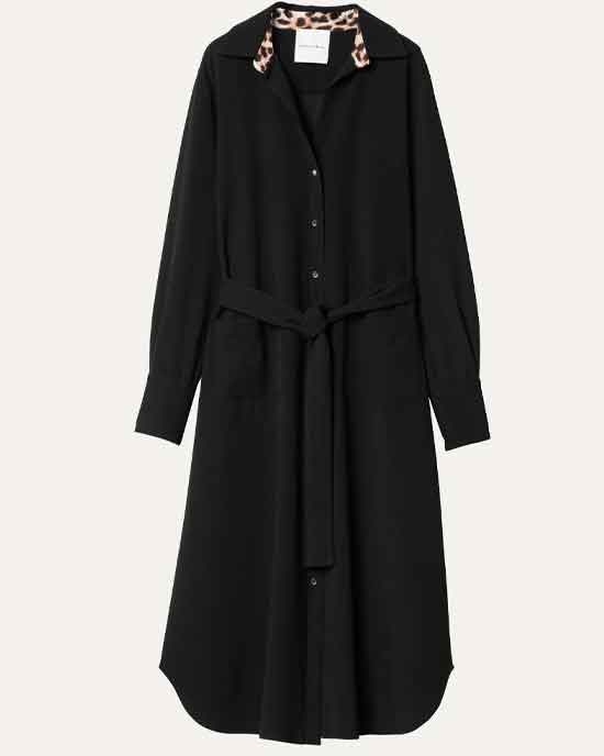 Donna Crepe Dress Black