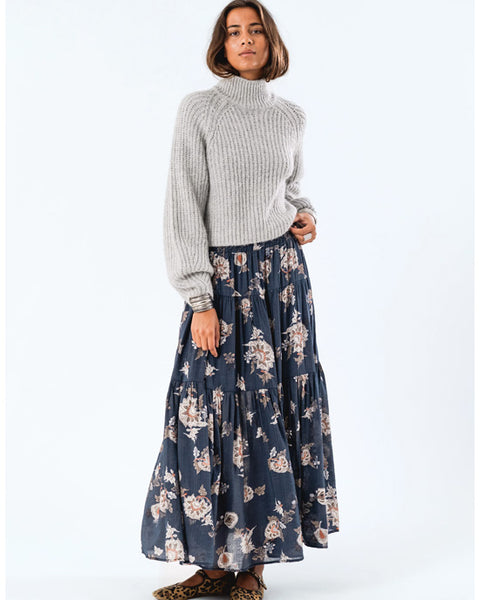 Elio Knit Jumper Light Grey