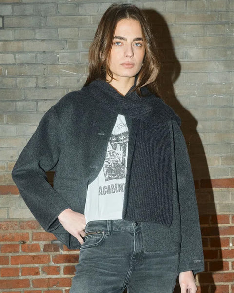 Maria Loisa Wool Jacket Phantom