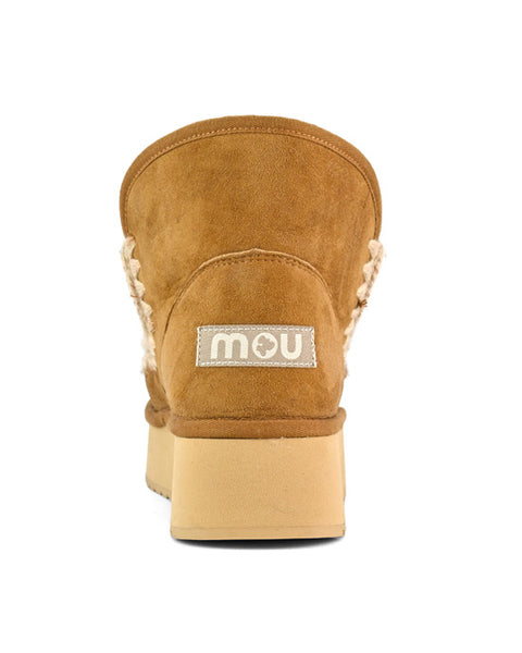 Mini Eskimo Platform Boot Cognac
