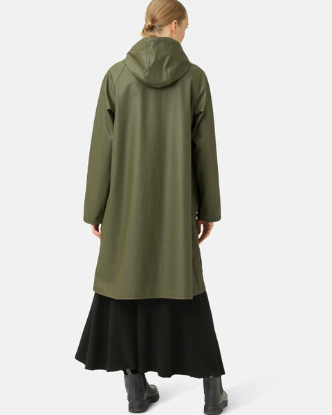 Light A-Line Raincoat Army