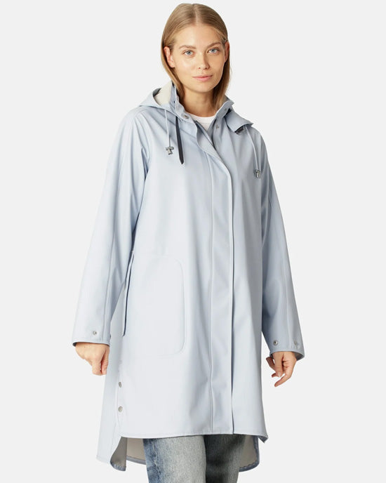 Light A-Line Raincoat Heather