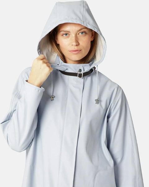 Light A-Line Raincoat Heather