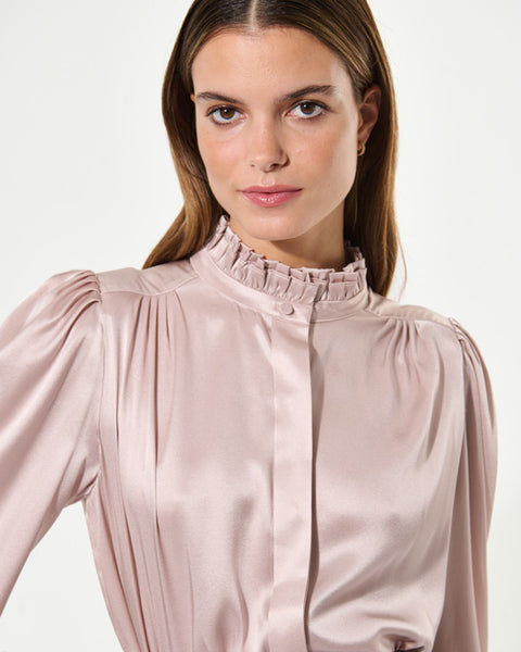 Roberta Silk Blouse Rosewater