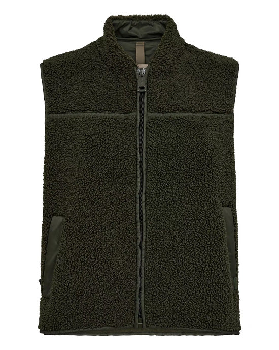 Rowe Teddy Waistcoat Forest Night