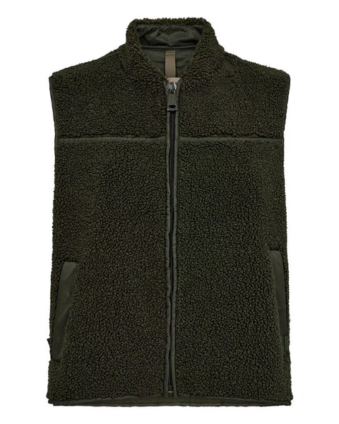 Rowe Teddy Waistcoat Forest Night