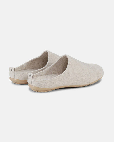 Wool Slip-In Sliders Milk Creme Wheat