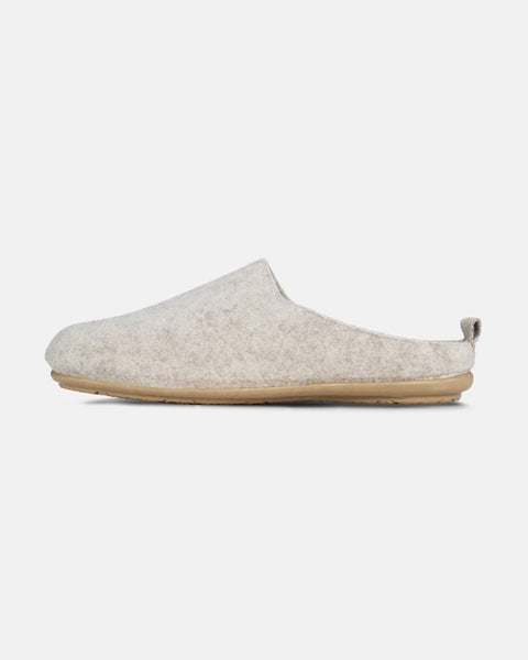 Wool Slip-In Sliders Milk Creme Wheat